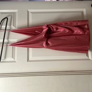 Pink mini dress